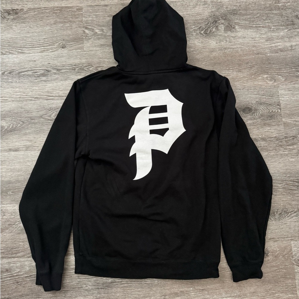 Primitive Black and White Sweatshirt Hoodie - Picture 4 of 4